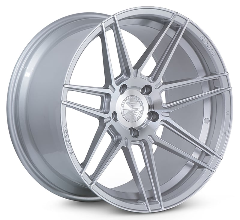 (clearance - no returns) 20x10.5 ferrada forge-8 fr6 machine silver (rotary forged) 5x115 15mm