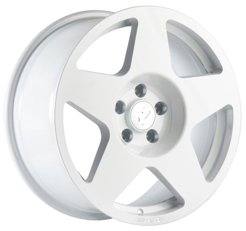18x8.5 fifteen52 tarmac rally white 5x112 45mm