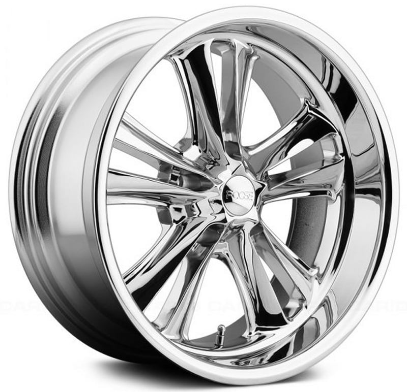 17x7 foose knuckle chrome f097 5x4.5/114.3 1mm