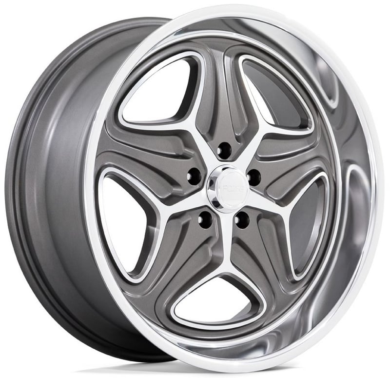 Foose Merlot Anthracite Machined