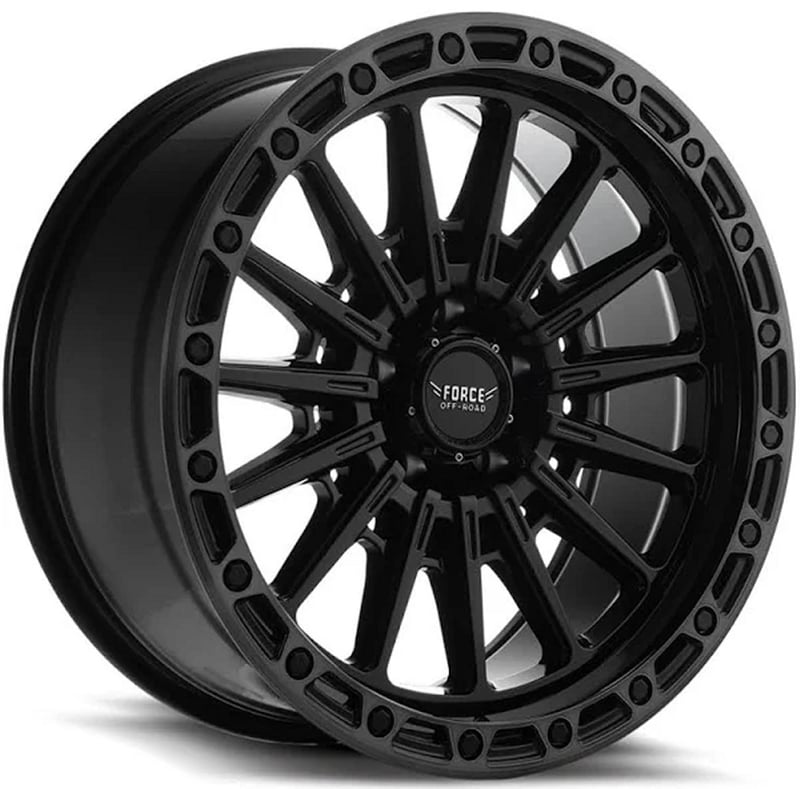 20x9 force off-road f46 gloss black machined dark tinted 5x5/127 0mm