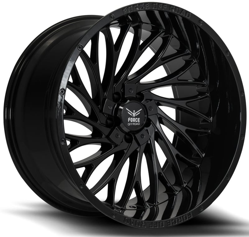 22x10 force off-road f50 gloss black 5x5/127 5x5.5/139.7 -12mm