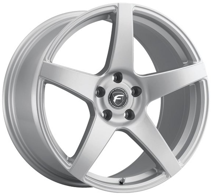 20x10.5 forgestar cf5 gloss silver (flow formed) 5x4.5/114.3 40mm