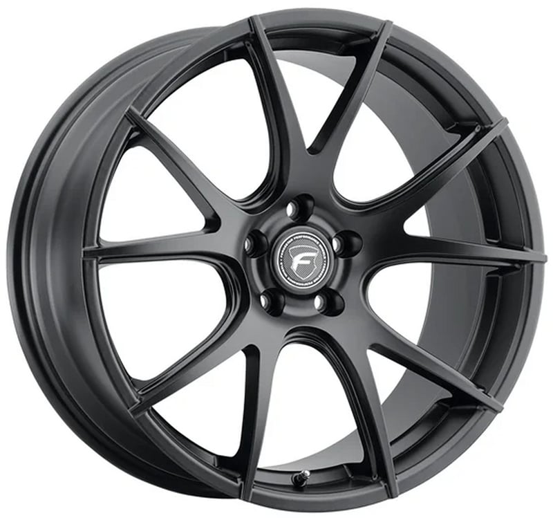 19x9.5 forgestar cf5v satin black (flow formed) (deep concave) 5x4.5/114.3 29mm