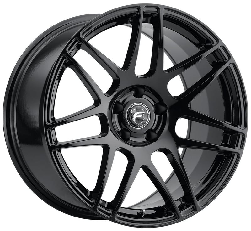 19x9.5 forgestar f14 gloss black (flow formed) (deep concave) 5x120 35mm