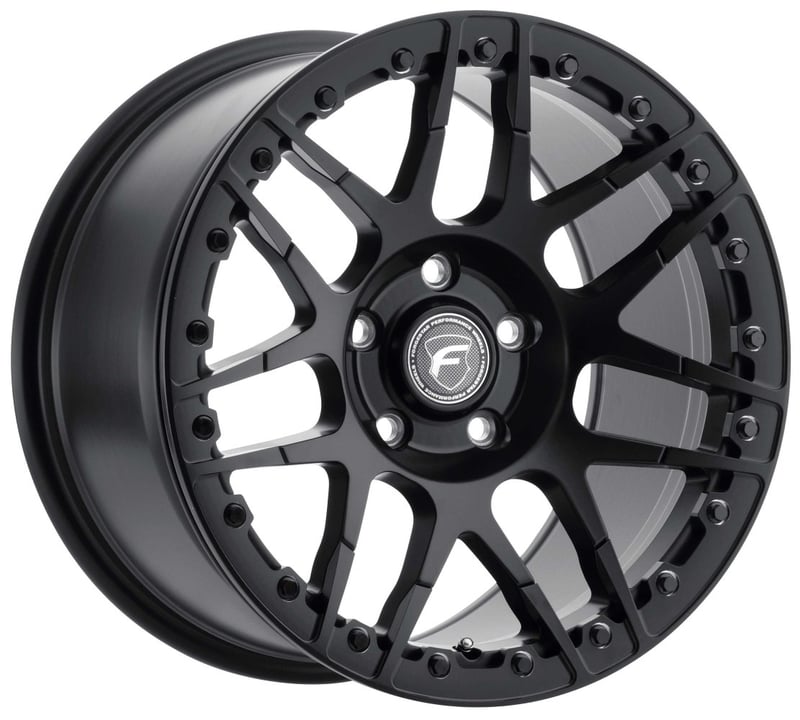 15x10 forgestar f14 beadlock satin black (flow formed) 5x120 45mm