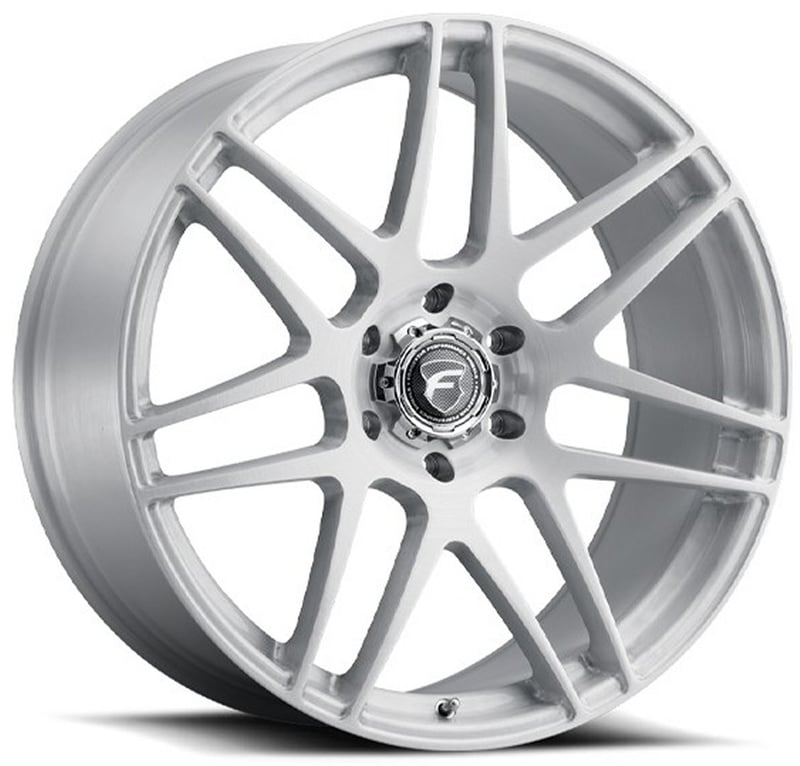 22x10 forgestar x14 gloss brushed (flow formed) (super deep concave) 6x5.5/139.7 30mm