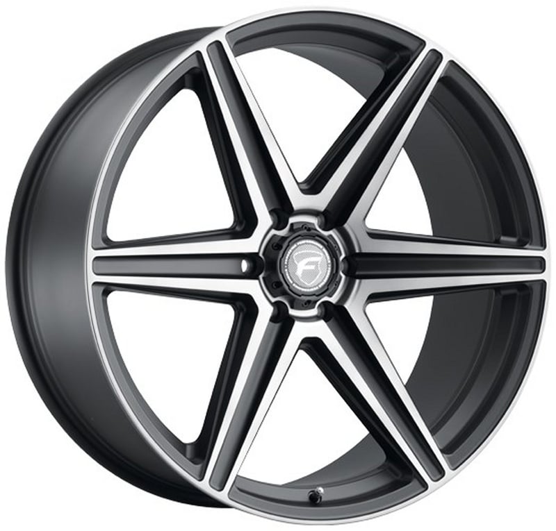 Forgestar X6 Satin Black Machined DDT