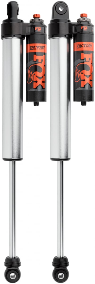 fox 17+ ford sd 2.5 factory series rear shock set w/dsc / 2-3.5in lift 883-26-041