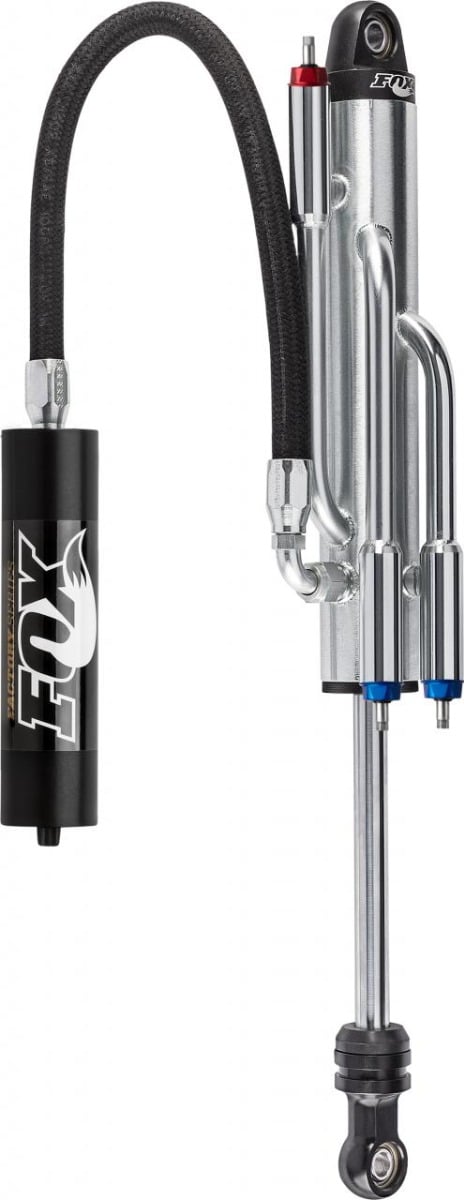 fox 2.5 factory series 12in. remote res. 3-tube bypass shock (2 cmp/1 reb) 7/8in. shft(21/70) - blk 980-02-111
