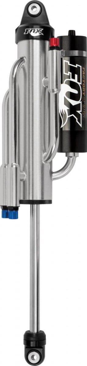 fox 10-14 ford raptor 3.0 factory series 11.48in. external bypass p/b rear shock set - black/zinc 883-02-047