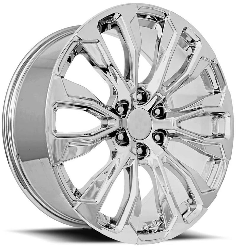 Factory Reproductions Replica GMC Denali 12 Spoke Replica Wheel Chrome