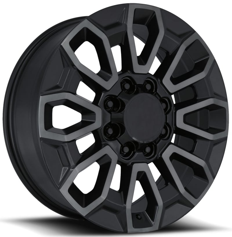 Factory Reproductions Replica Chevrolet High Country 2500 FR277 Replica Wheel Satin Black w/ Tint