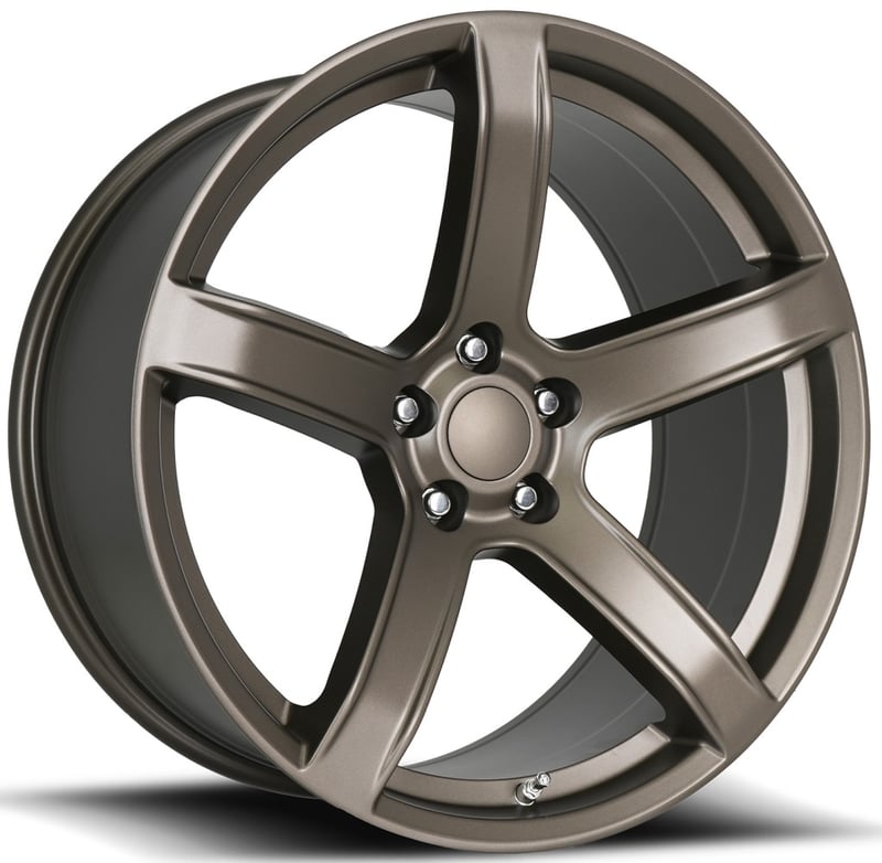 20x9.5 dodge hellcat hc2 replica wheel bronze fr77f 5x115 15mm