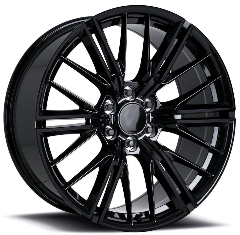 Factory Reproductions Replica ZL1 GM Truck FR28F Replica Wheel Gloss Black