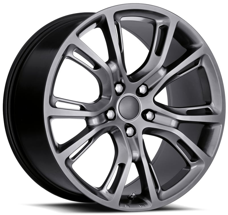 20x9 jeep spyder monkey replica wheel hyper black fr88 5x5/127 35mm