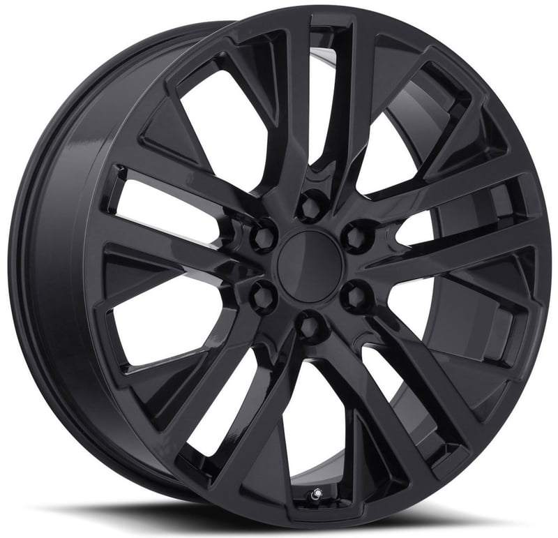 20x9 gmc carbonpro replica wheel gloss black fr96 6x5.5/139.7 28mm