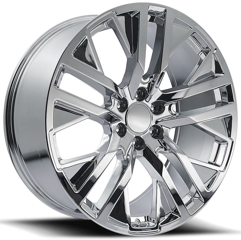 24x10 gmc carbonpro replica wheel chrome fr96 6x5.5/139.7 31mm