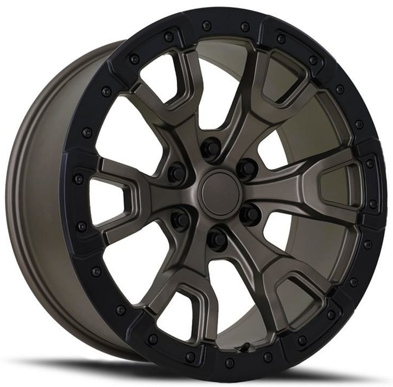 Factory Reproductions Replica Ford F150 Raptor FR99 Replica Wheel Bronze w/ Black Ring