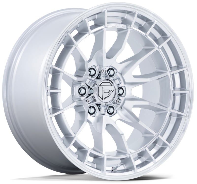 20x10 fuel off-road revolt hypersilver machined fc888 6x5.5/139.7 -18mm
