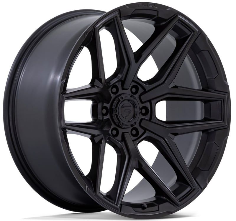 22x12 fuel off-road flux blackout (6-lug) fc854 (* may require trimming) 6x5.5/139.7 -44mm