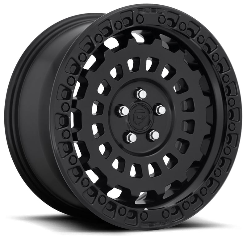 17x8 fuel off-road zephyr matte black d633 (car) 5x100 38mm