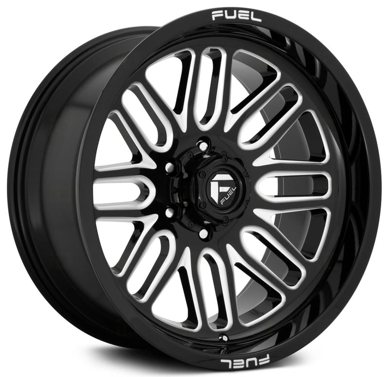 20x10 fuel off-road ignite gloss black milled d662 8x6.5/165 -18mm