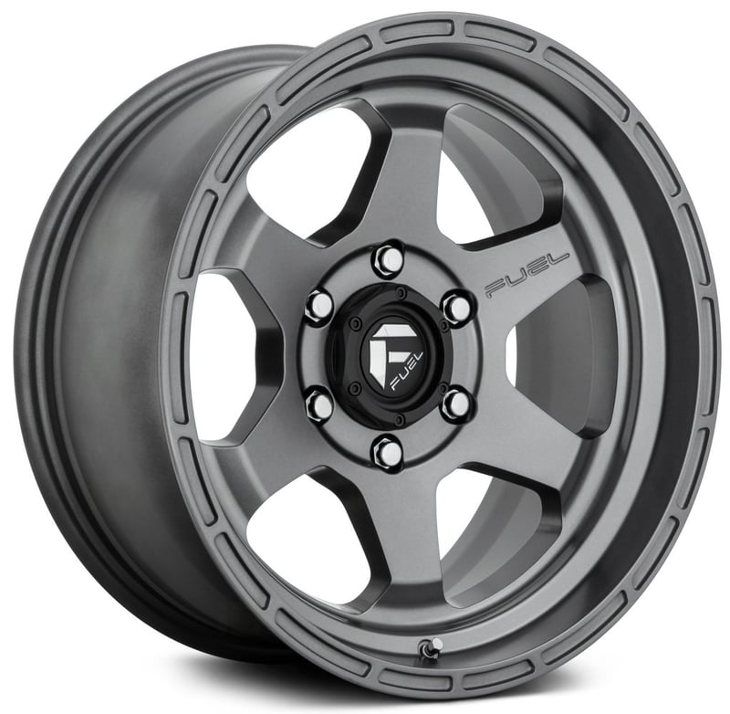 Fuel Off-Road D665 Shok Matte Gunmetal