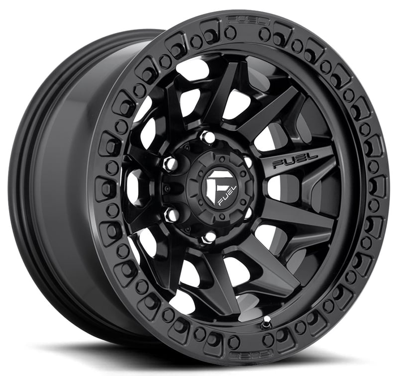 20x9 fuel off-road covert matte black d694 8x6.5/165 1mm