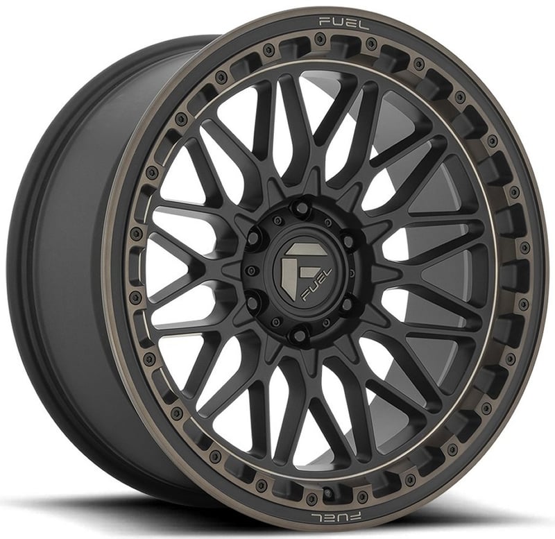 20x9 fuel off-road trigger matte black w/ dark tint d759 6x135 1mm