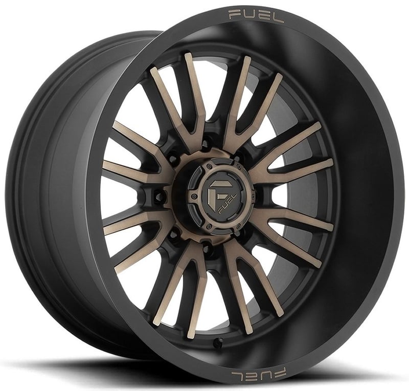 (clearance - no returns) 22x12 fuel off-road clash 8 matte black w/ double dark tint d762 (* may require trimming) 8x6.5/165 -44mm