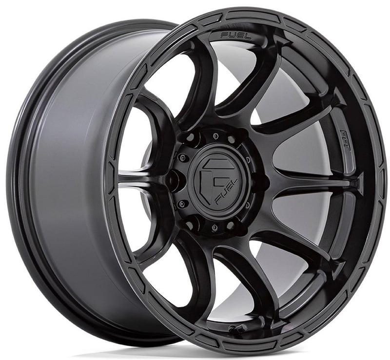 17x9 fuel off-road variant matte black d791 5x5/127 -12mm