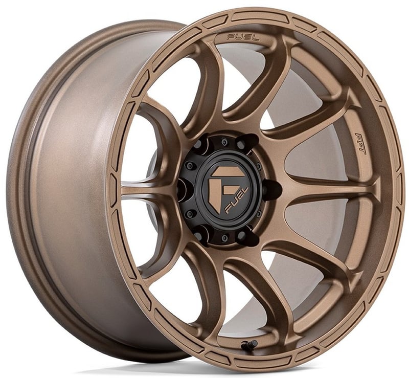 (clearance - no returns) 20x9 fuel off-road variant matte bronze d792 5x5/127 1mm