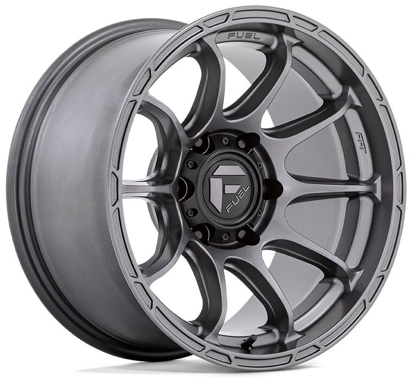 17x9 fuel off-road variant matte gunmetal d793 6x5.5/139.7 1mm