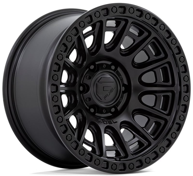 17x8.5 fuel off-road cycle blackout d832 5x130 30mm