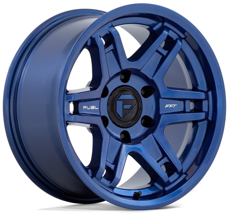 (clearance - no returns) 20x9 fuel off-road slayer dark blue d839 6x4.5/114.3 1mm
