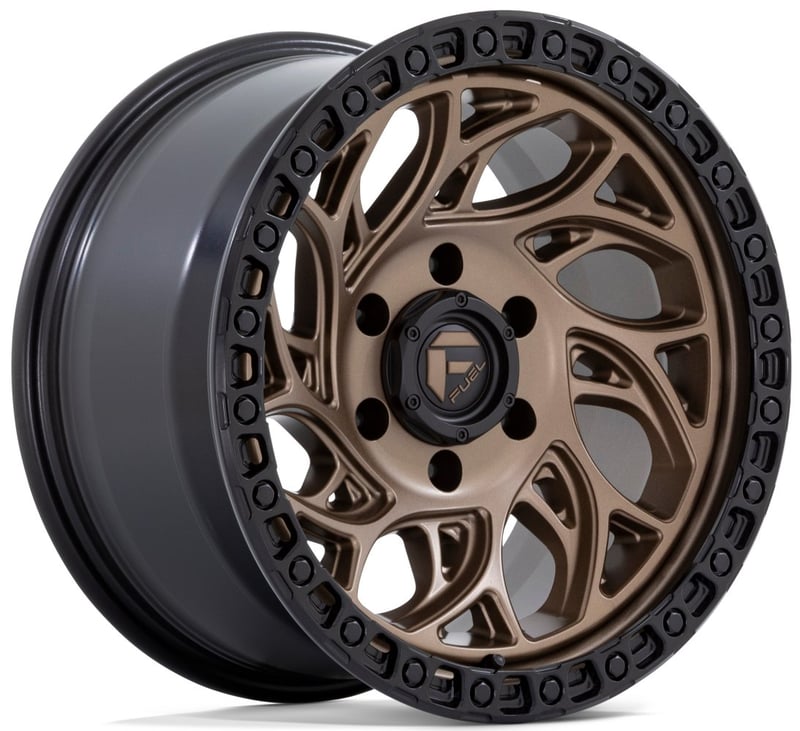(clearance - no returns) 15x10 fuel off-road runner or bronze w/ black ring d841 6x5.5/139.7 -43mm