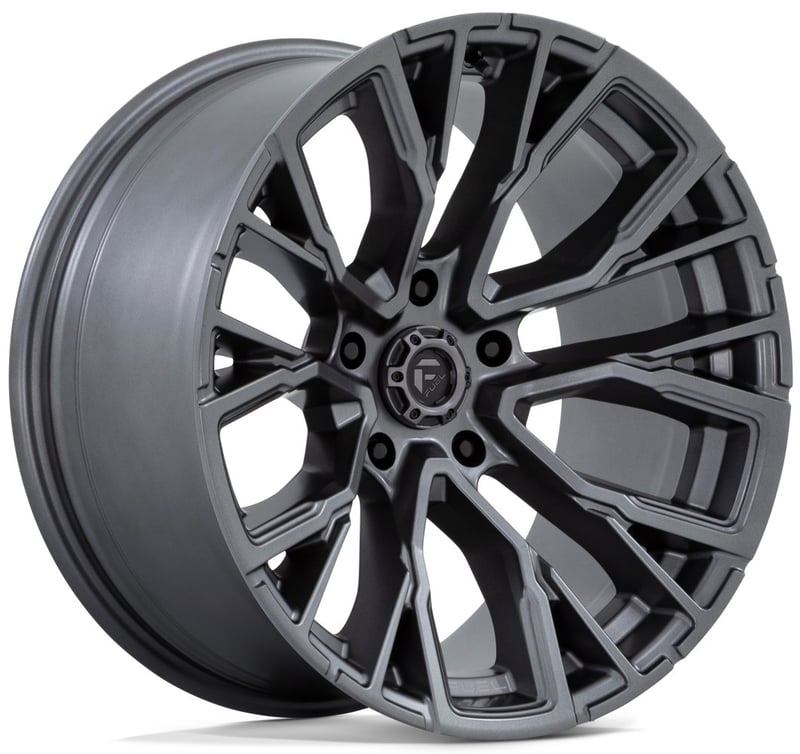 (clearance - no returns) 22x12 fuel off-road fuel off-road rebar 5 matte gunmetal d848 5x5/127 -44mm (* may require trimming)