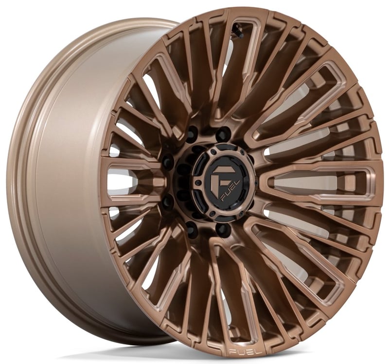 20x10 fuel off-road rebar 8 platinum bronze milled d850 8x6.5/165 -18mm