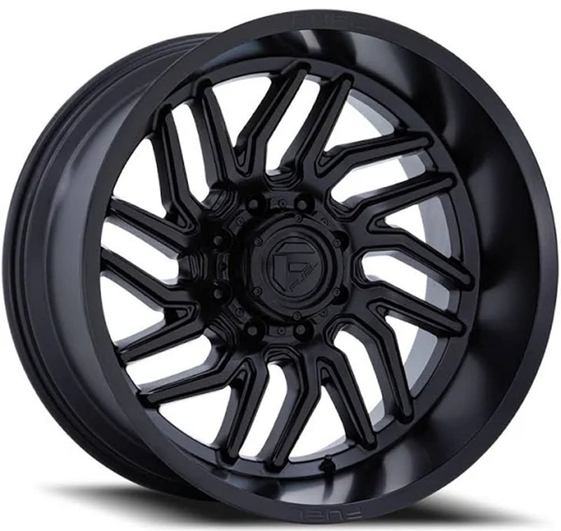 20x10 fuel off-road hurricane blackout d864 8x6.5/165 -18mm