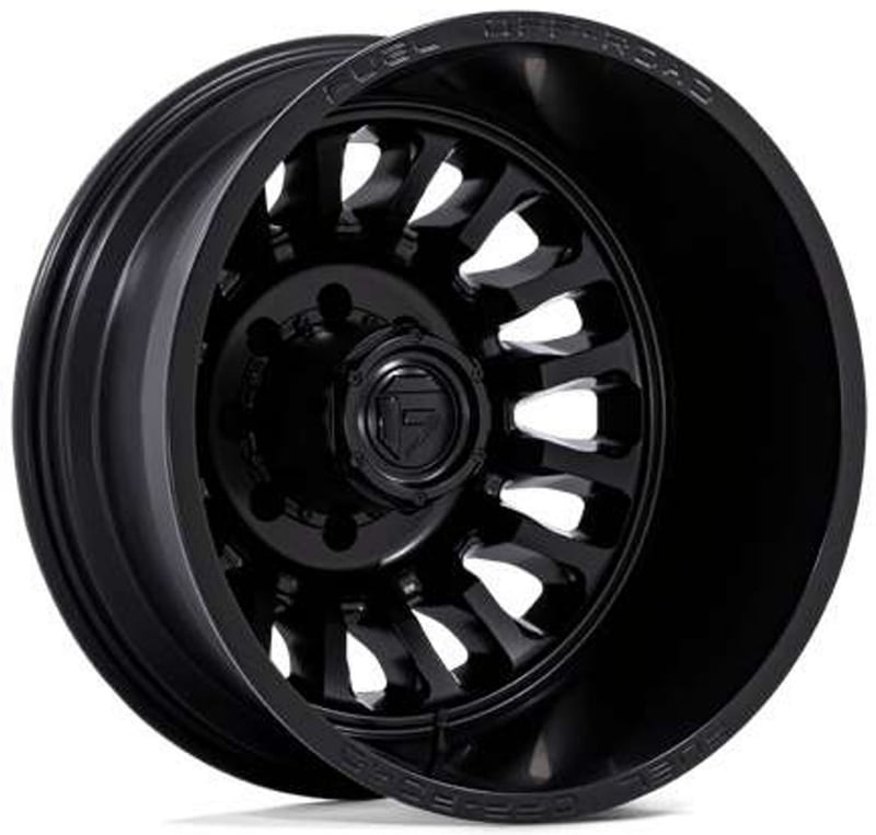 20x8.25 fuel off-road arc blackout dually rear d867 8x200 -201mm 142 c.b.
