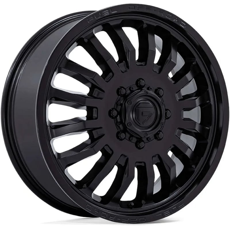 22x8.25 fuel off-road arc blackout dually front d867 8x6.5/165 104mm 121.5 c.b.