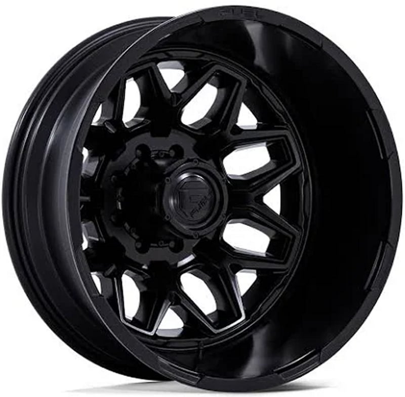 20x8.25 fuel off-road flux blackout dually rear d871 8x200 -201mm 142 c.b.