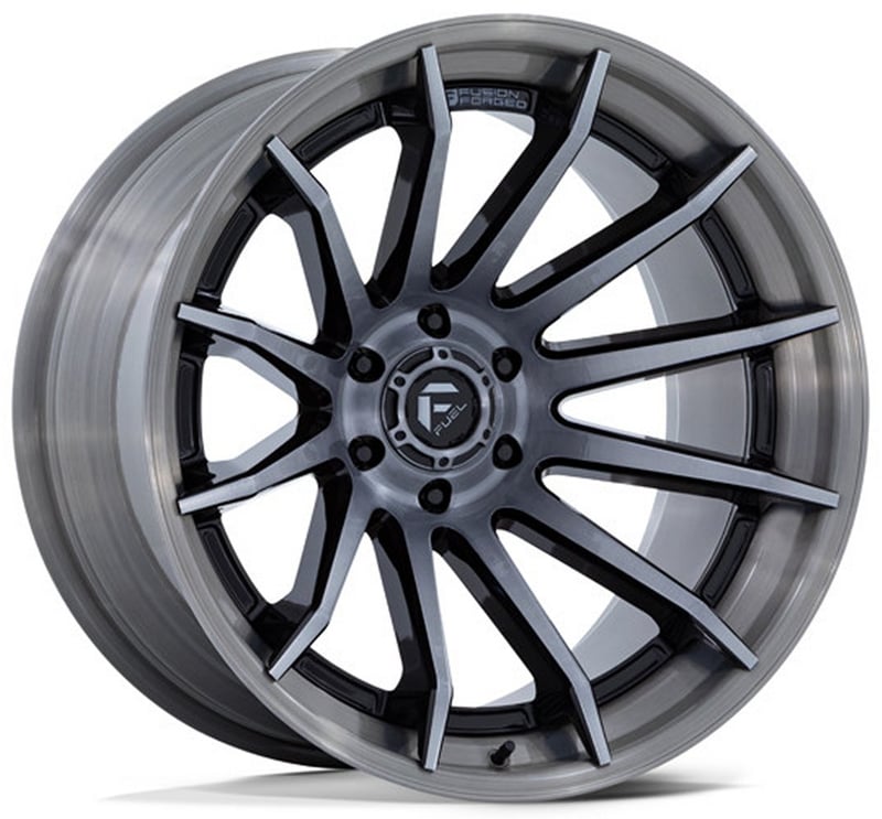 (clearance - no returns) 22x12 fuel off-road burn gloss black brushed dark tint fc403Â (* may require trimming) 6x5.5/139.7 -44mm