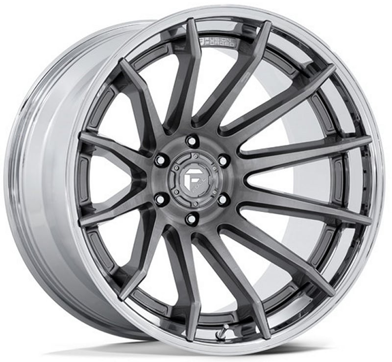 20x9 fuel off-road burn platinum w/ chrome lip fc403 6x135 1mm