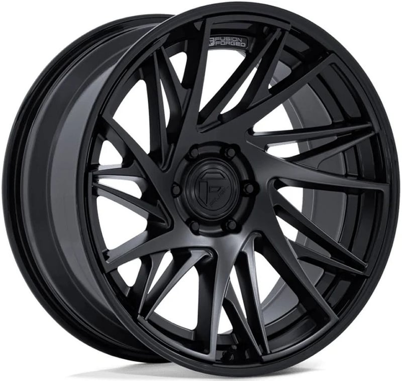 20x9 fuel off-road dynamo matte black w/ gloss black lip fc405 6x5.5/139.7 1mm