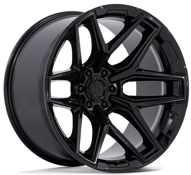 20x9 fuel off-road flux gloss black (6-lug) fc854 6x5.5/139.7 1mm