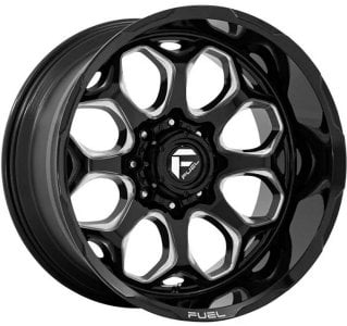 Fuel Off-Road Scepter Gloss Black Milled