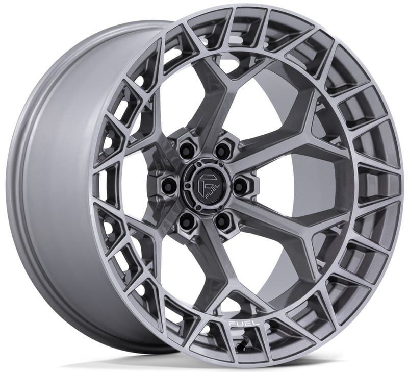 17x9 fuel off-road charger platinum (6-lug) fc873 6x5.5/139.7 1mm