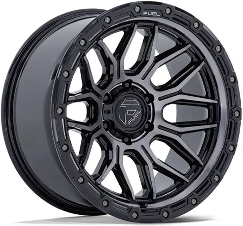 Fuel Off-Road FC881 Surge Gloss Black Machined w/ Gray Tint